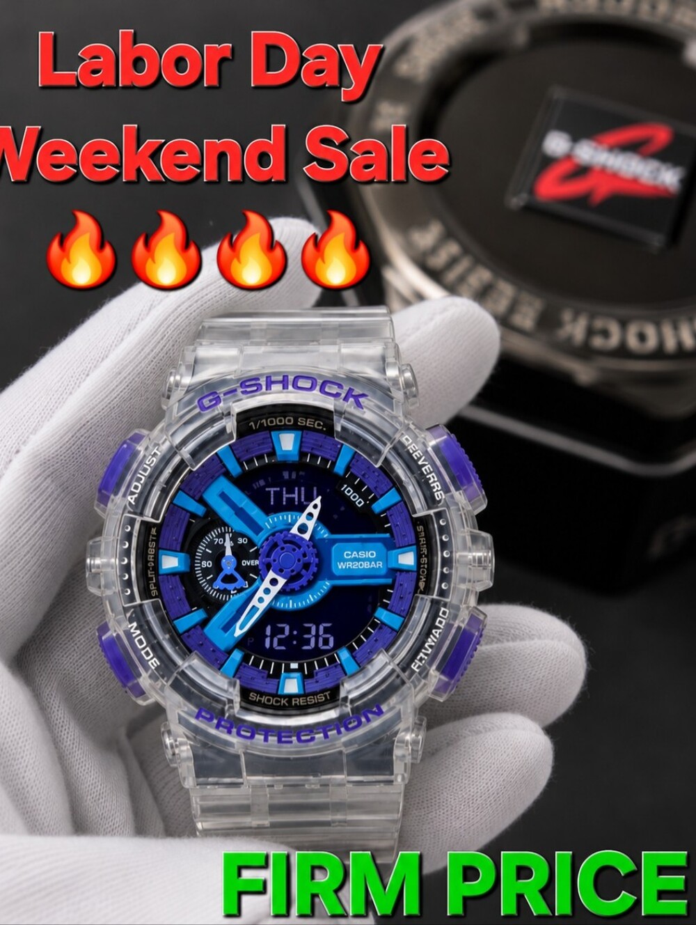 Casio G-Shock 48mm Unisex NEW WITH BOX